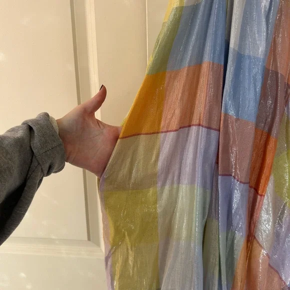 Pilcro Plaid Tent Maxi Dress - Picture 4 of 6